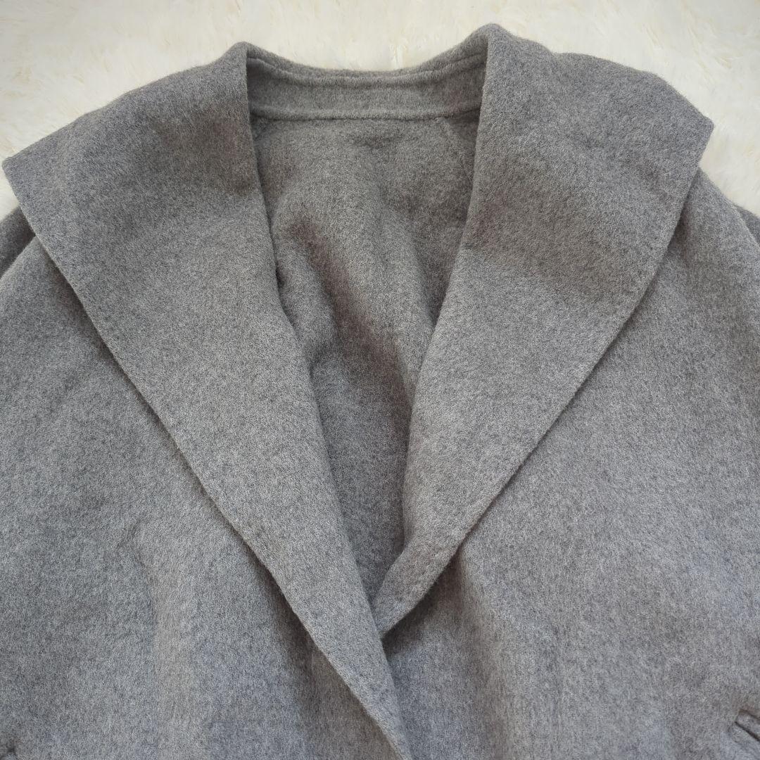 雑誌掲載　現行　Ｗフェイス ROPE メルトンショールカラーコート