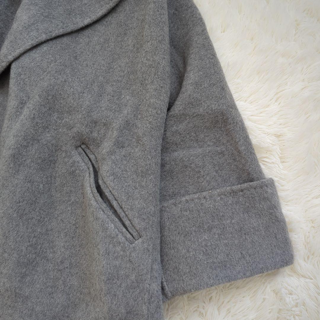 雑誌掲載　現行　Ｗフェイス ROPE メルトンショールカラーコート