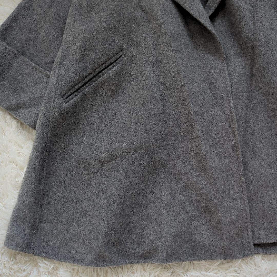 雑誌掲載　現行　Ｗフェイス ROPE メルトンショールカラーコート