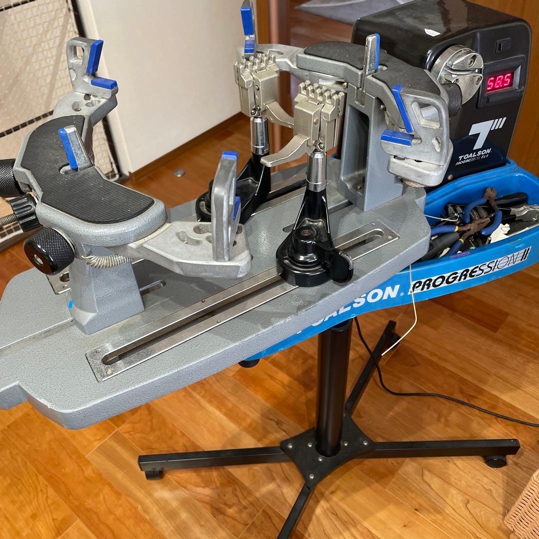 TOALSON PROGRESSION テニスラケットストリングマシン　引き取り