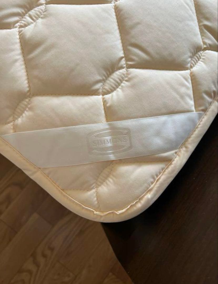 シモンズ ビューティレストプレミアム ゴールデンバリュー最新モデル 羊毛パッド付