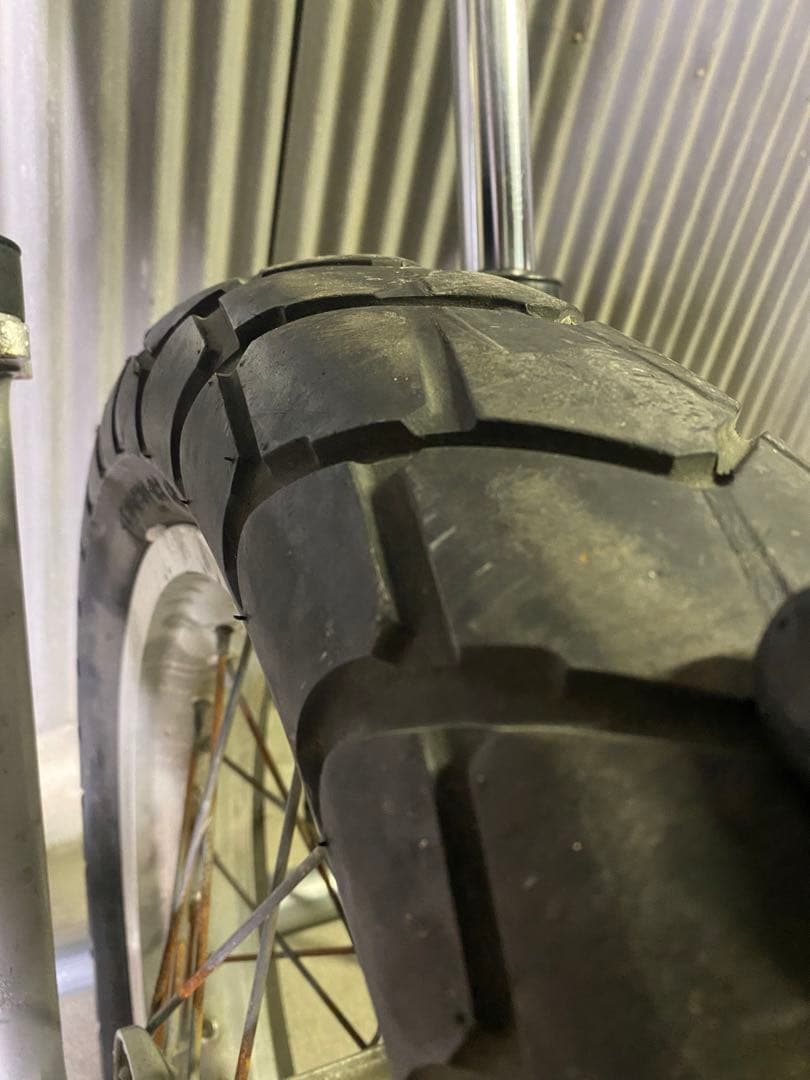 ヤマハtw-220ホイール　フロントフォーク