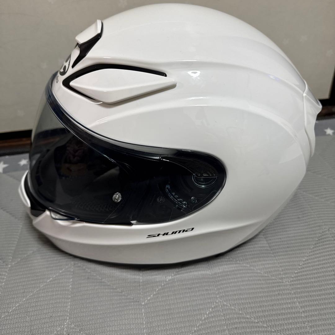 kabuto shuma フルフェイスヘルメット　白　ホワイト　Lサイズ