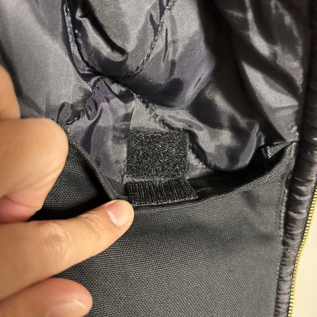 カーハート CARHARTT ダックベスト キルティング ブラック Lサイズ