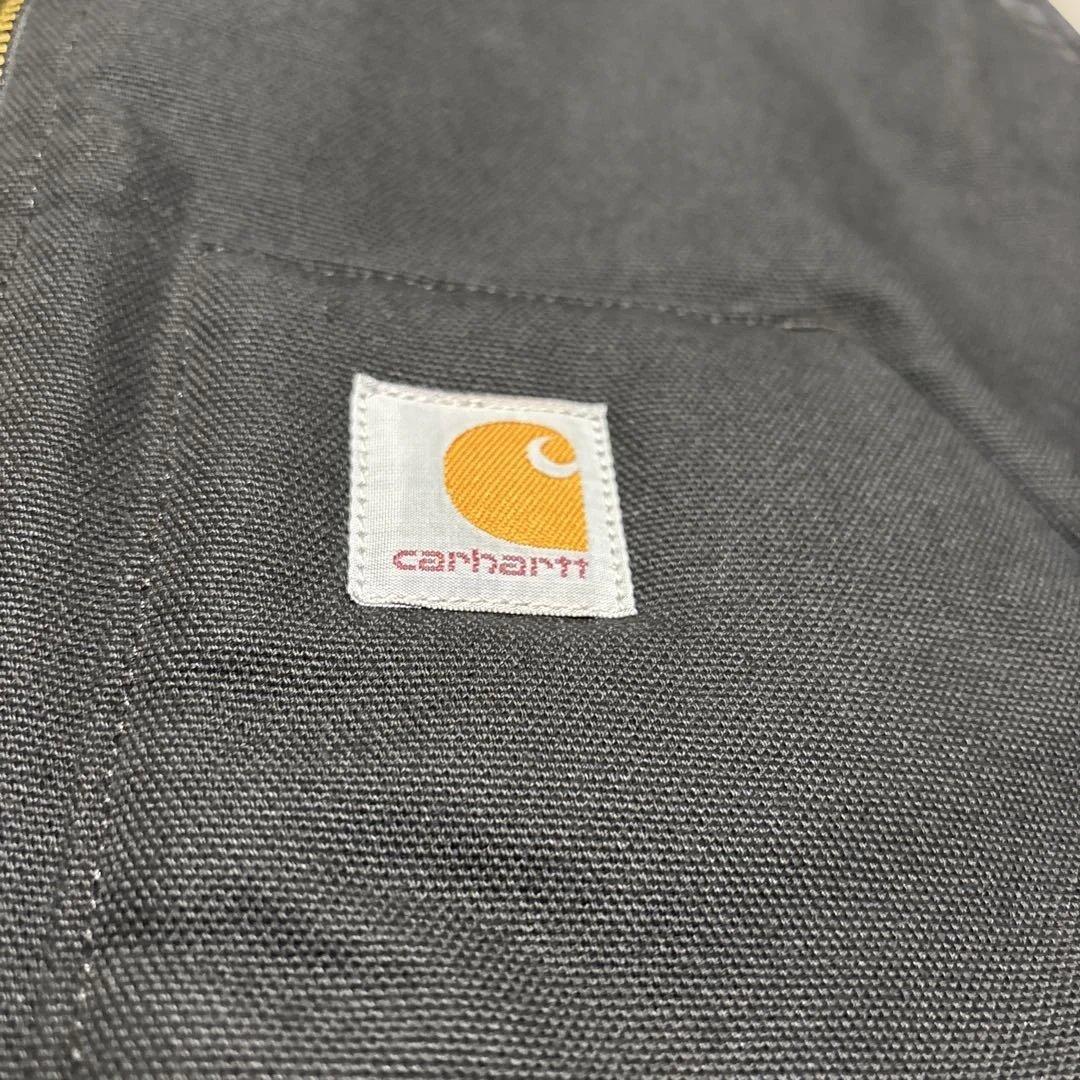 カーハート CARHARTT ダックベスト キルティング ブラック Lサイズ