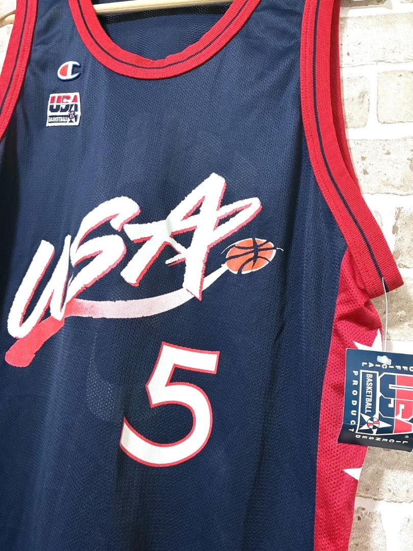 【フォロー割】新品 チャンピオン アメリカ代表 バスケ グラントヒル サイズ48