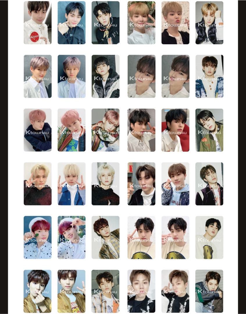 treasure ktown 限定トレカ　36種セット　３集　バラ売り可能