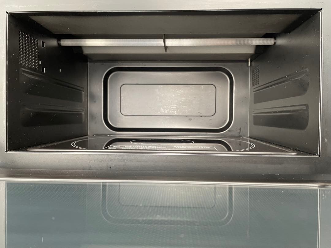 【ジャンク品】BALMUDA 電子レンジ シルバー