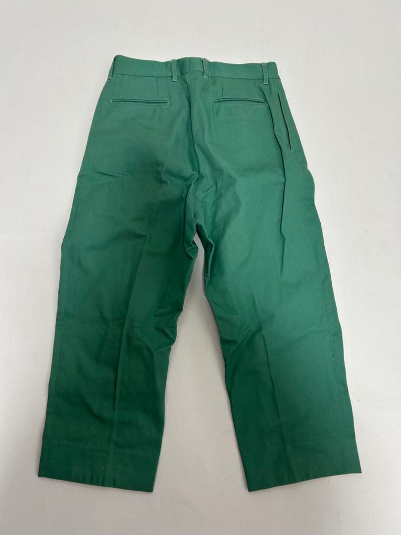 NEAT ニート USA製 2タック チノ ロングパンツ グリーン