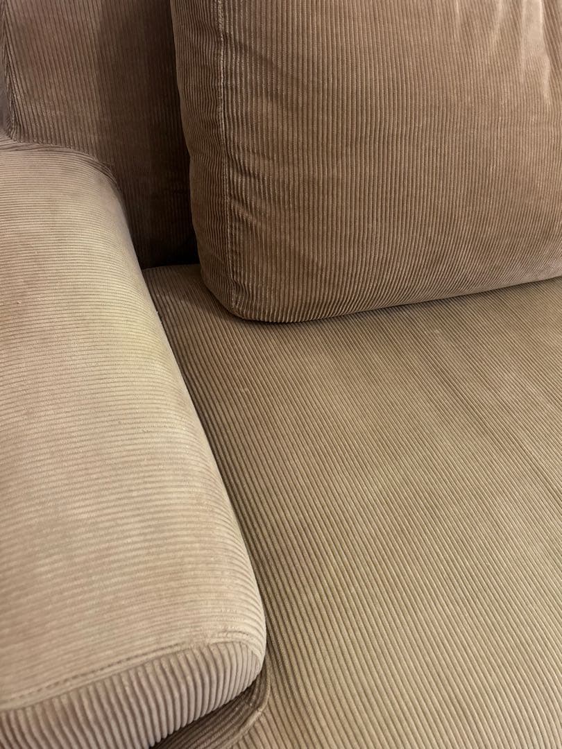 【u】unico グレイグソファ　3シーター