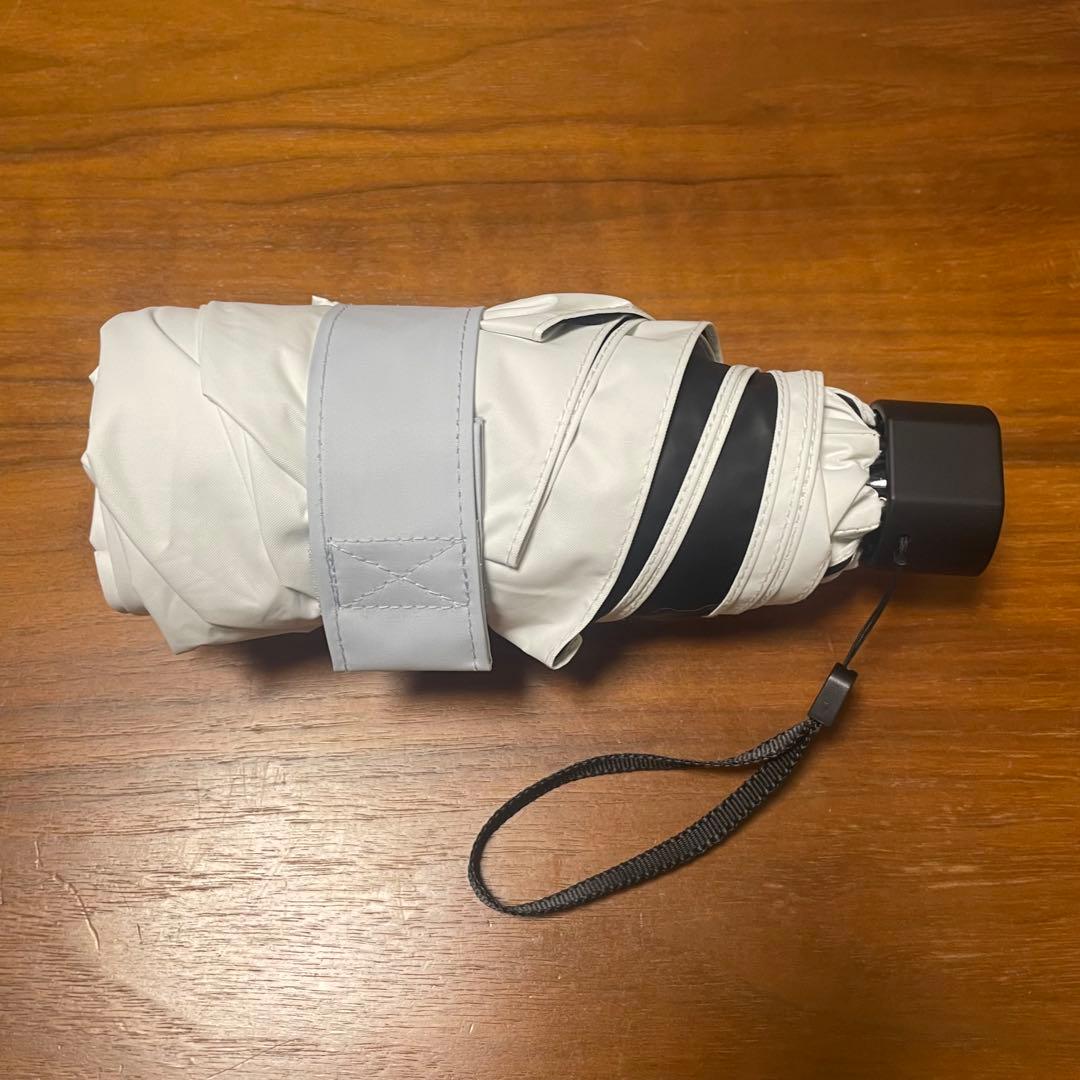 COKAGE+ACTIVE 5段 ミニ パールホワイト 折り畳み 日傘