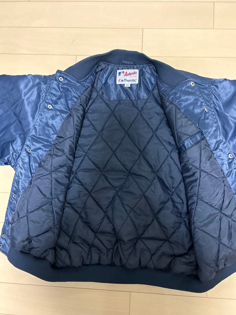 【超希少XXL】マジェスティック ニューヨーク・ヤンキース スタジャン ネイビー