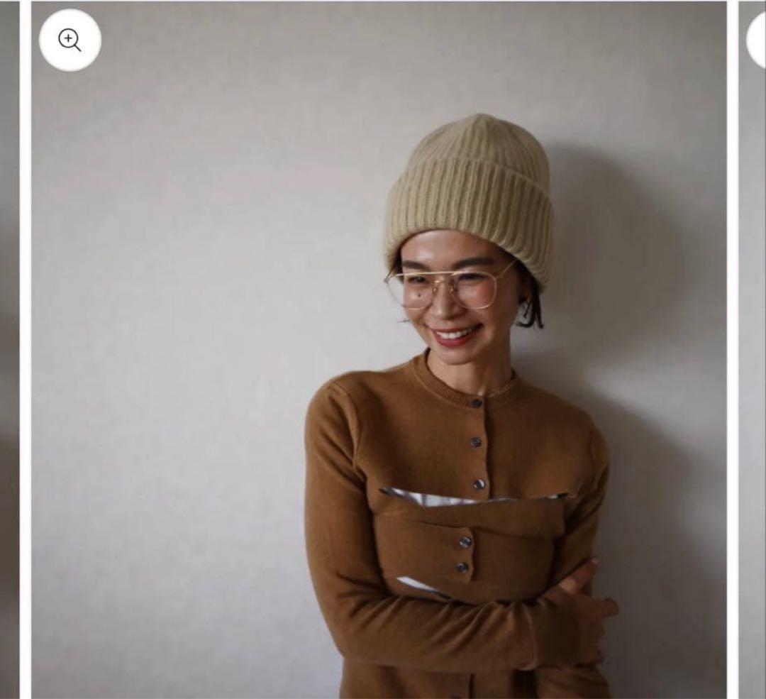 chiiiibag チーバッグ ニット帽 ベージュ