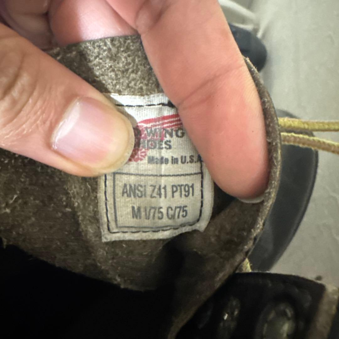 レッドウィング　ロガーブーツ　茶芯　90s PT91