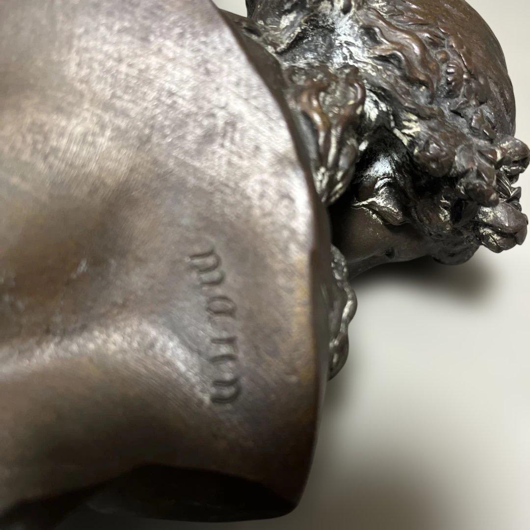 J.Cマリン　ブロンズ胸像