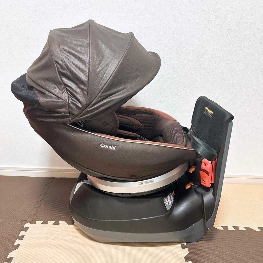 【美品】Combi クルムーヴスマート JG-600 シートベルト固定 新生児