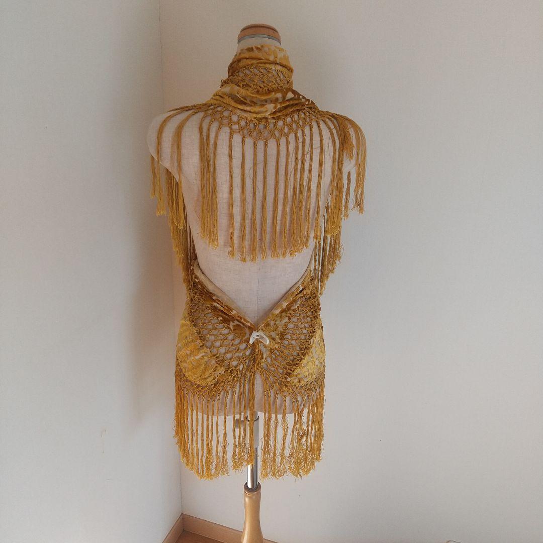 SONIA JOHNES ロングシージョ ゴールド