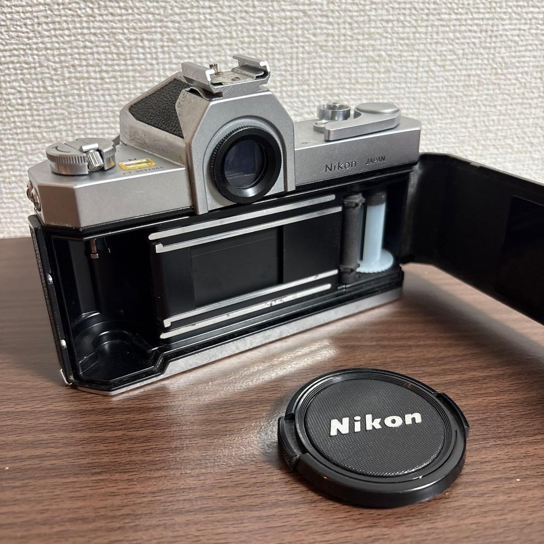 動作良好 nikomat ft ニコマートFT フィルムカメラ シルバー