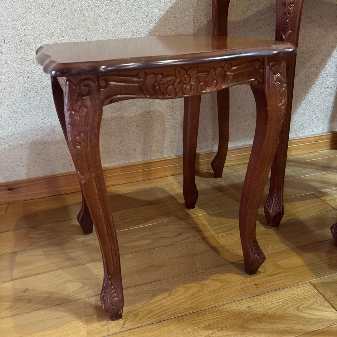 大幅値下げ！猫脚ネストテーブル　アンティーク