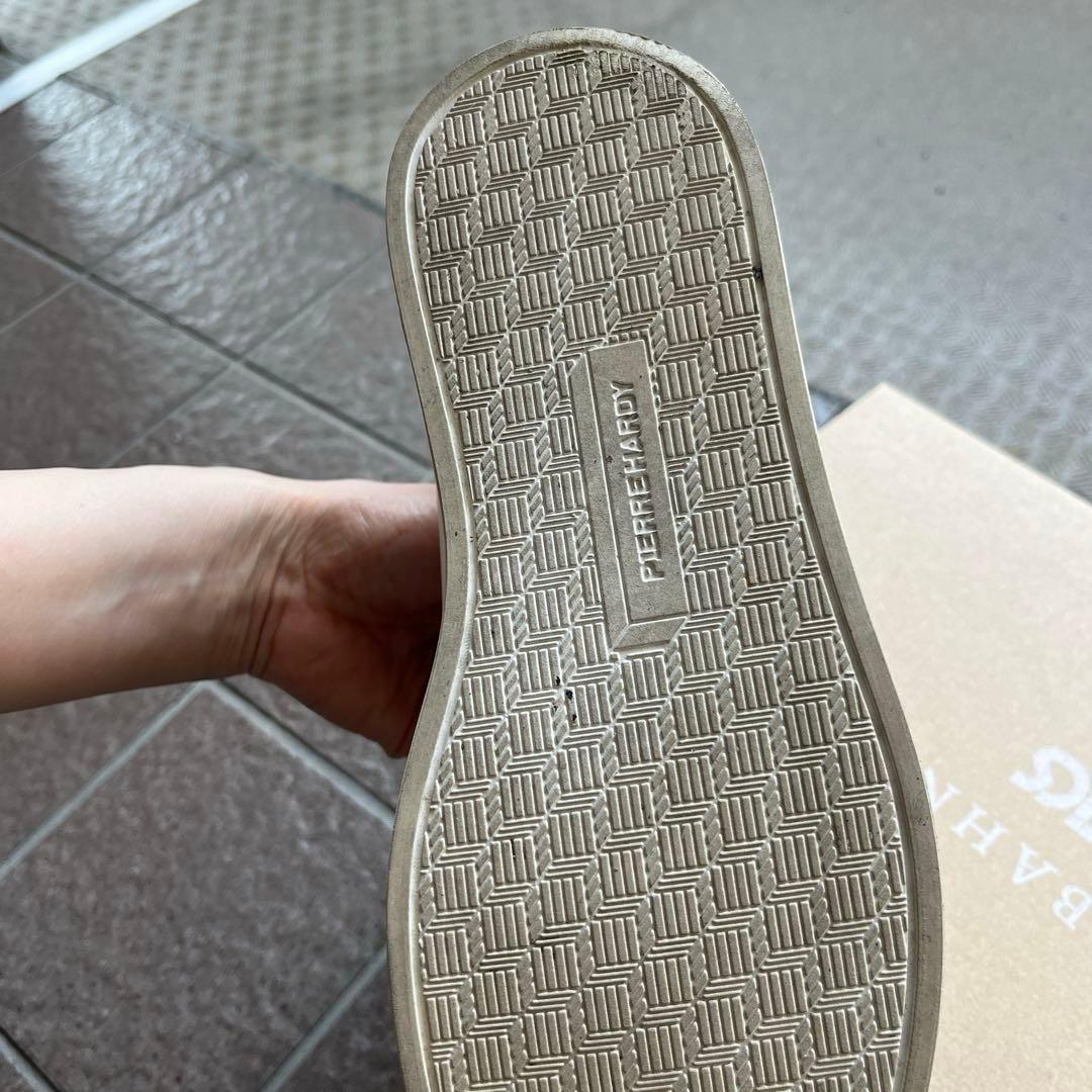 I*u様 ピエールアルディ　レザー スライダースニーカー