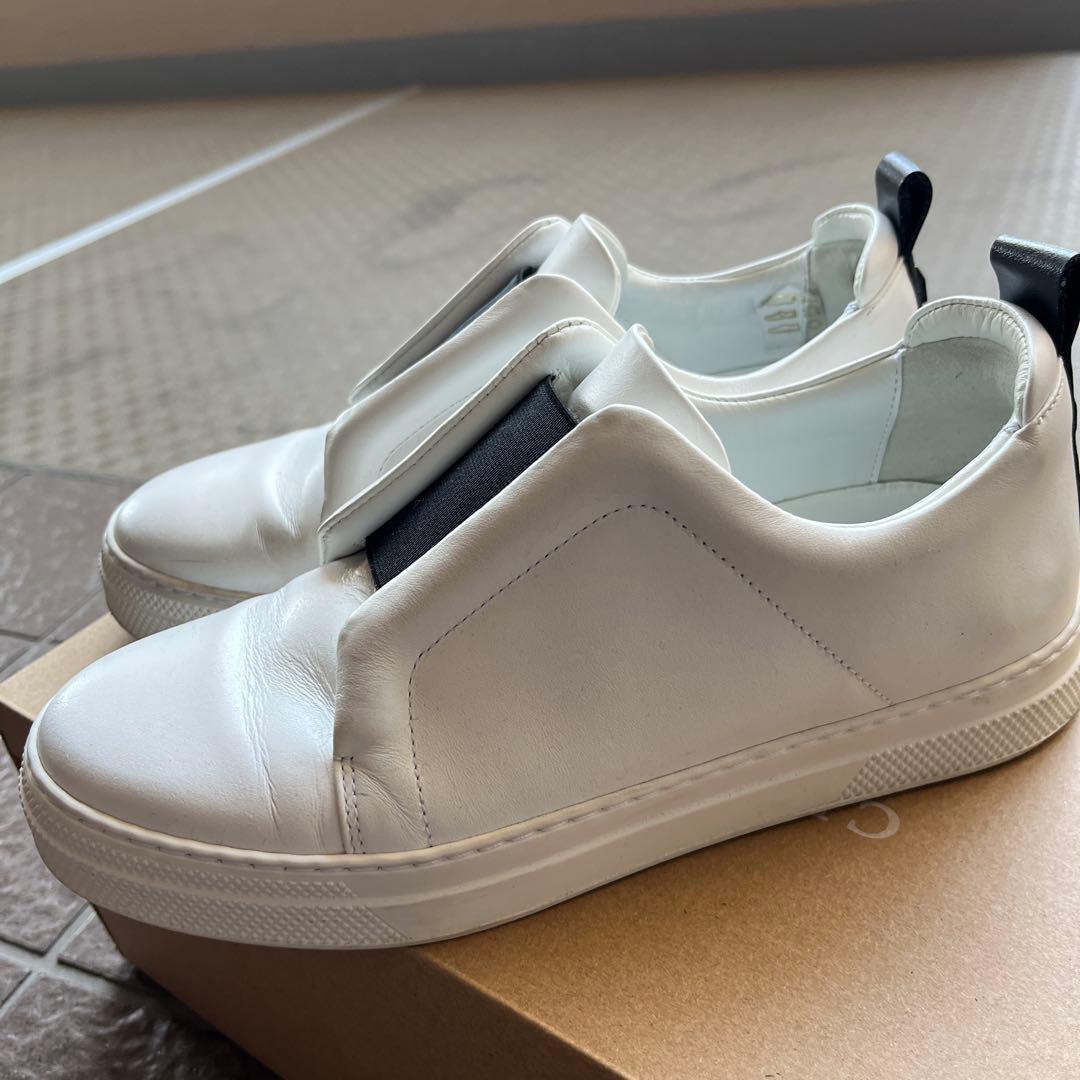 I*u様 ピエールアルディ　レザー スライダースニーカー