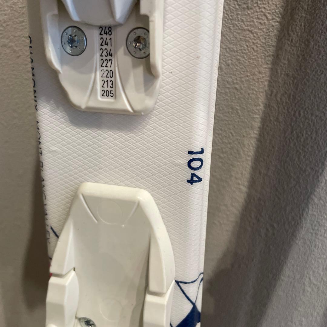 DYNASTAR ダイナスター 104cm ストック付き スキー キッズ