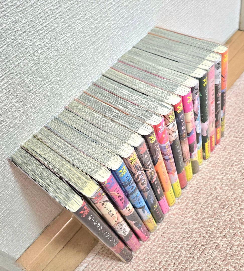 【全巻初版+OVA付】かぐや様は告らせたい～天才たちの恋愛頭脳戦～　美品