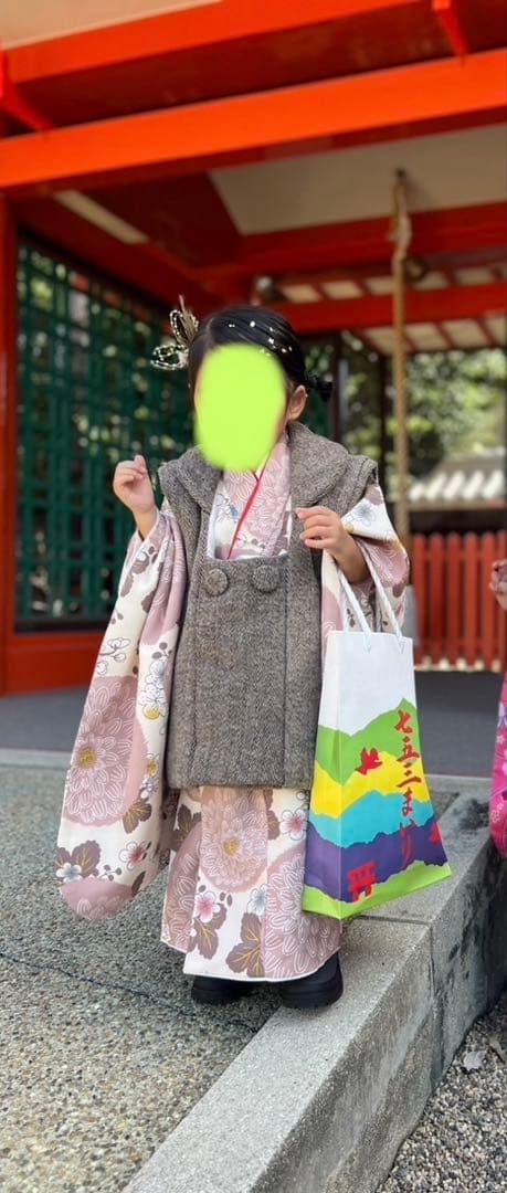 七五三 三歳　着物セット ひよこ商店