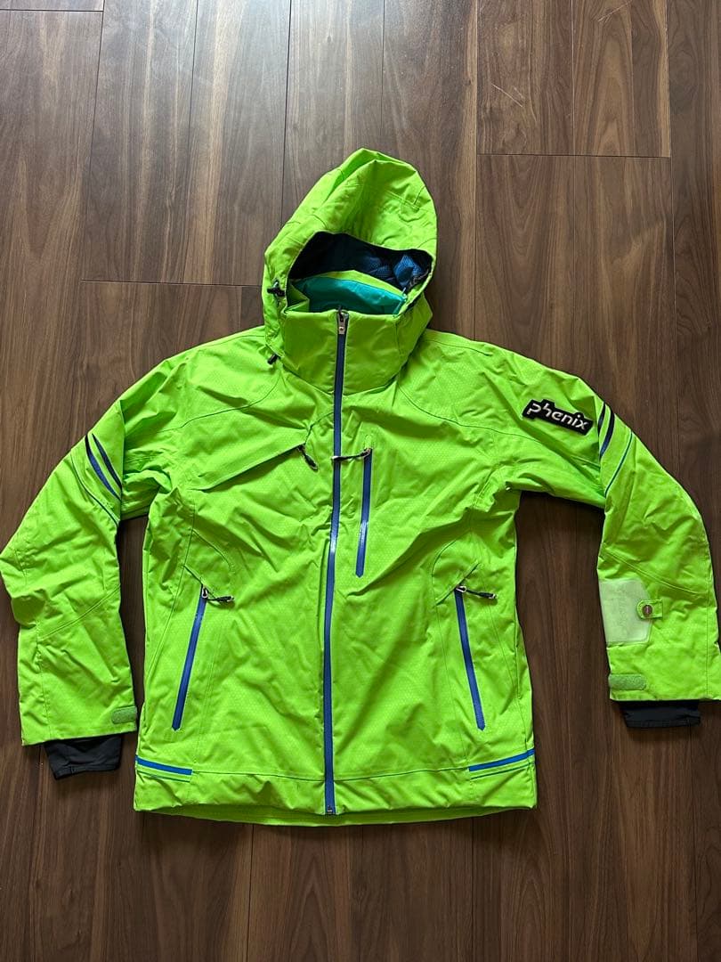 フェニックス phenix スキーウェア スキー スノボジャケットLメンズ 緑