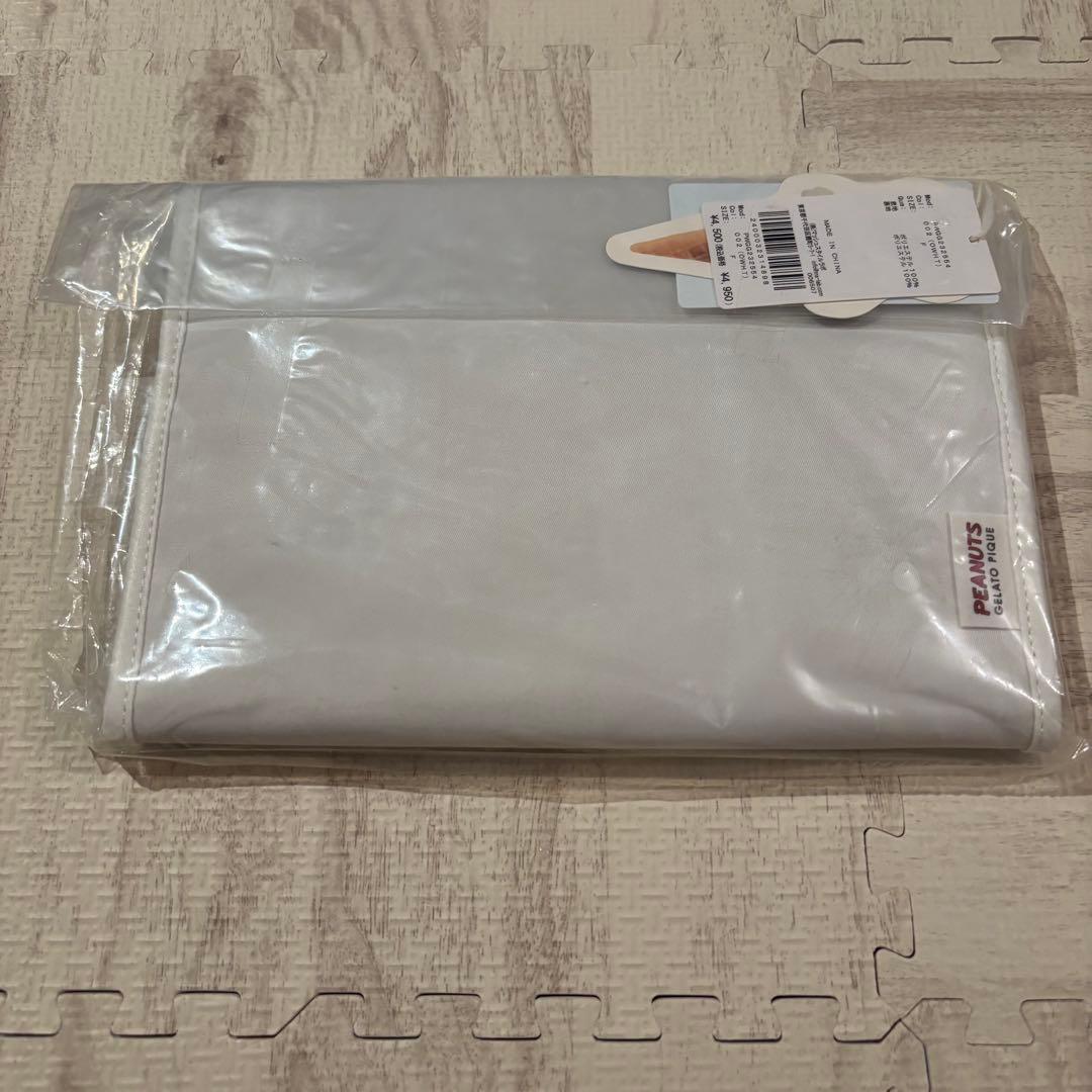 ジェラートピケ　母子手帳ケース Mサイズ　PEANUTS スヌーピー