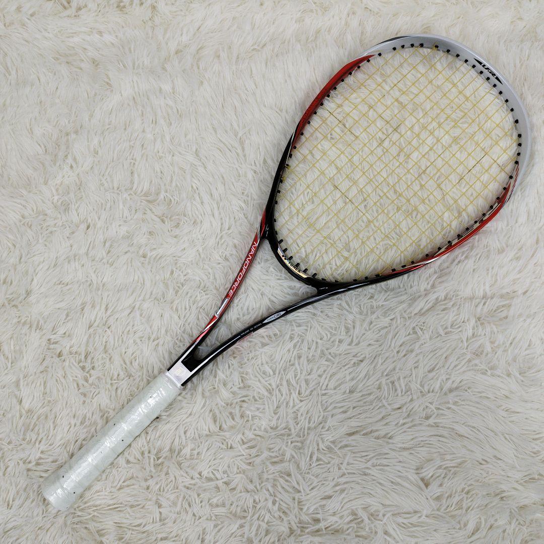 ✨未使用✨ ヨネックス ナノフォース 7V 前衛 軟式ラケット 黒赤