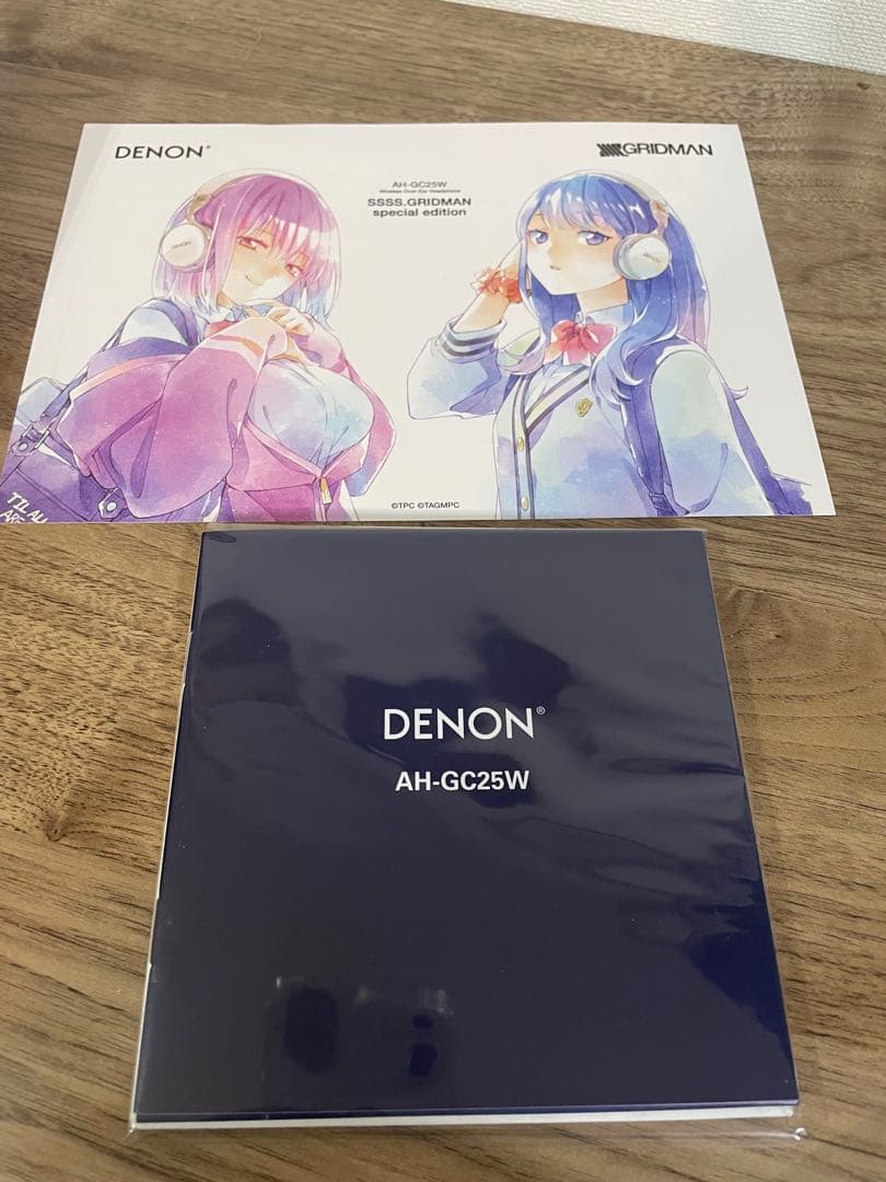 【美品】DENON SSSS.GRIDMAN ヘッドホンAH-GC25W