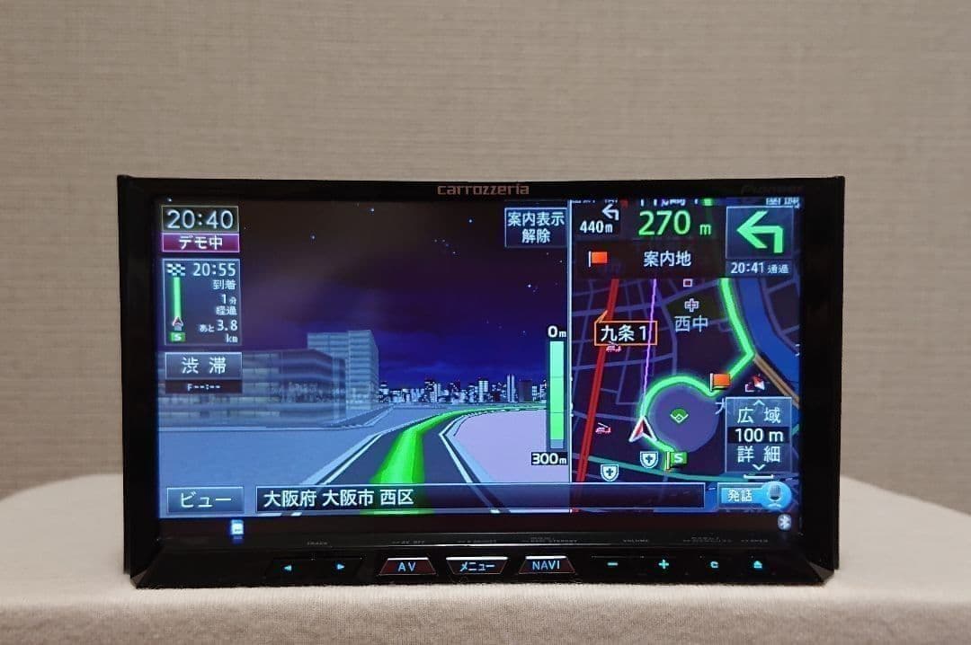 【タイムセール】サイバーナビ AVIC-ZH09CS カロッツェリア 完動品