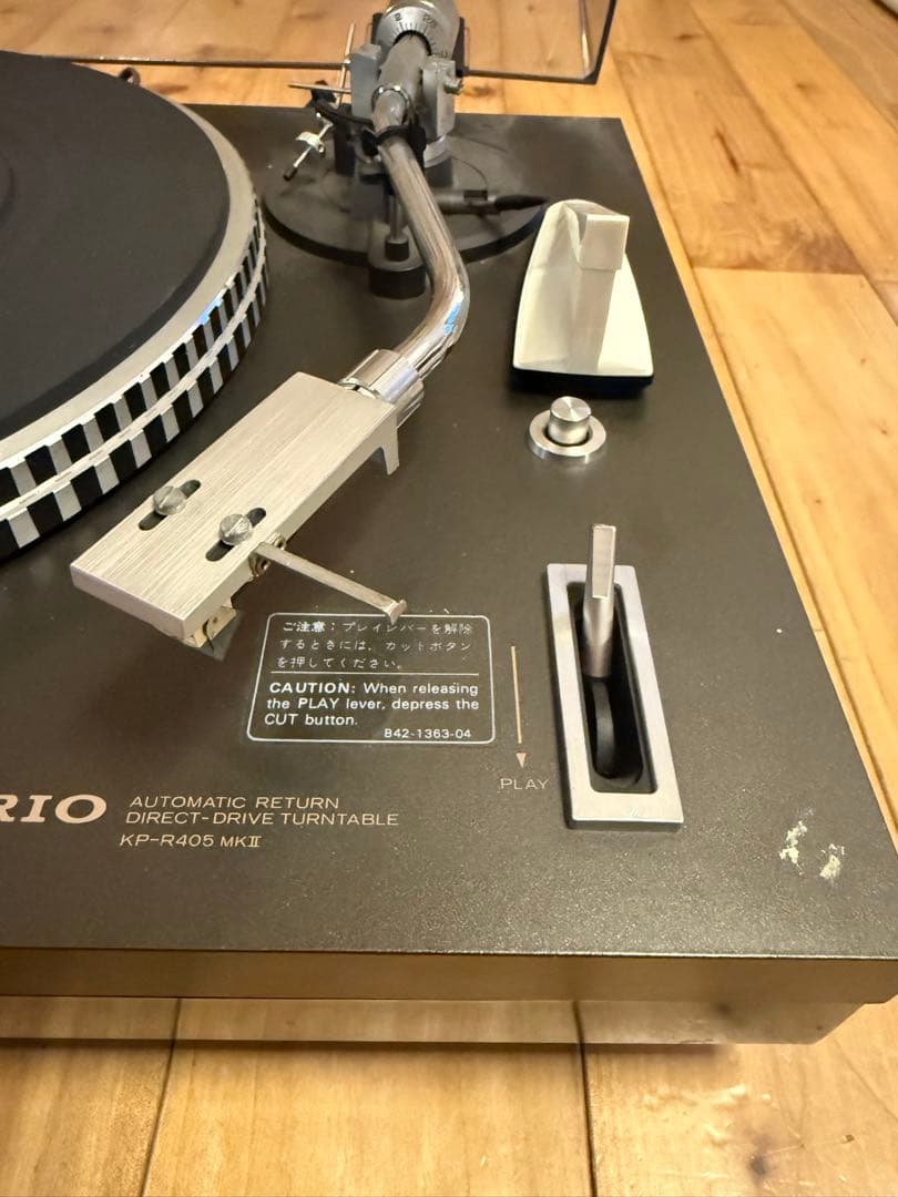 TRIO KP-R405 MKⅡ トリオ レコードプレーヤー ターンテーブル