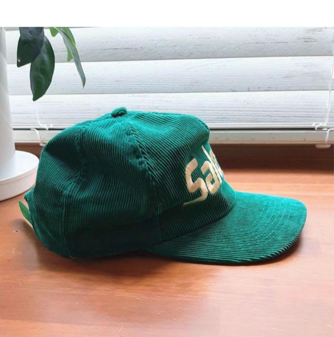 デッドストック SALEM セーラム トラッカーキャップ コーデュロイ タバコ