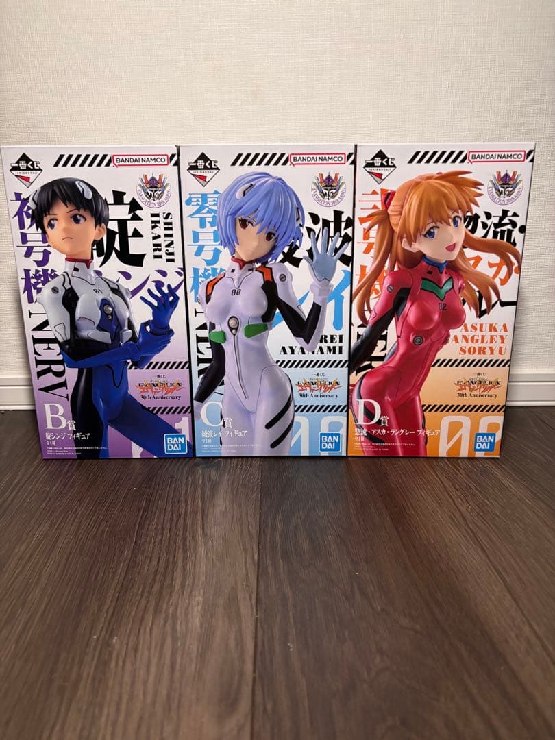 一番くじ エヴァンゲリオン30th フィギュアコンプリートセット ＋おまけ付き