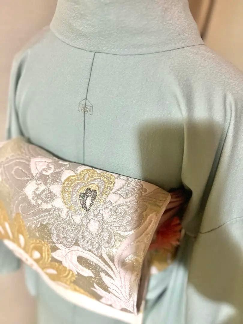 色無地　4点フルセット　卒業式　入学式　七五三　結婚式　お宮参り　袴　一つ紋