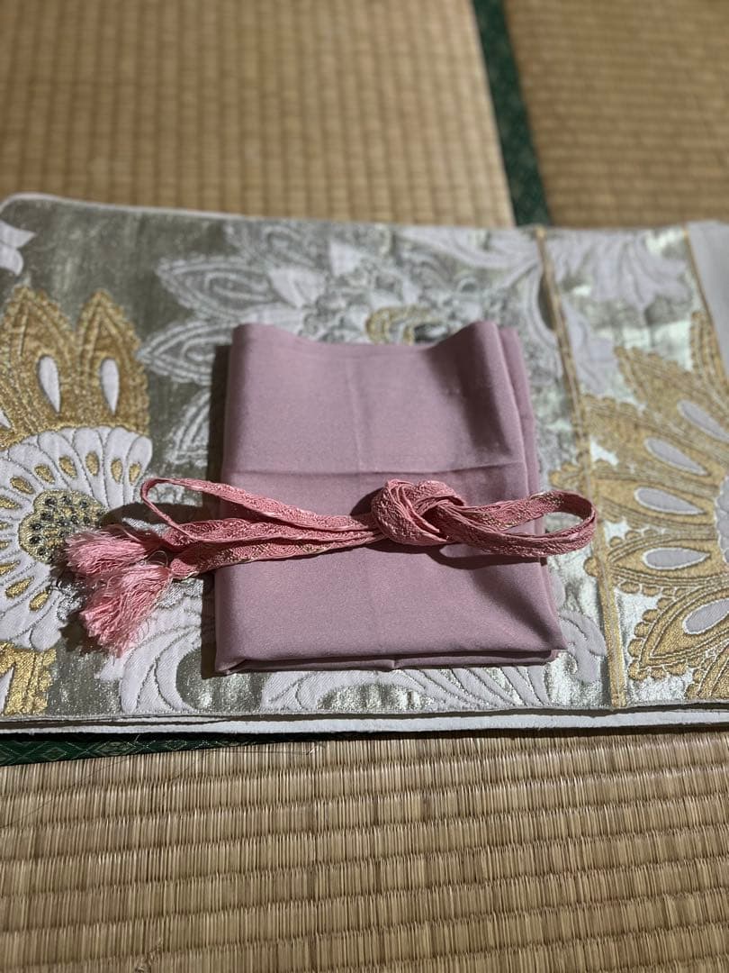 色無地　4点フルセット　卒業式　入学式　七五三　結婚式　お宮参り　袴　一つ紋