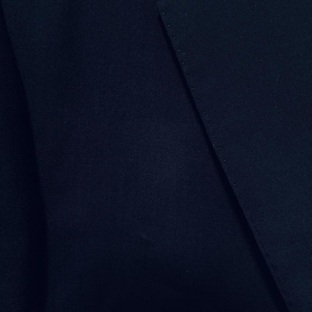美品✨大きいサイズ 約BE7 ダークネイビー無地 オーダー セットアップスーツ