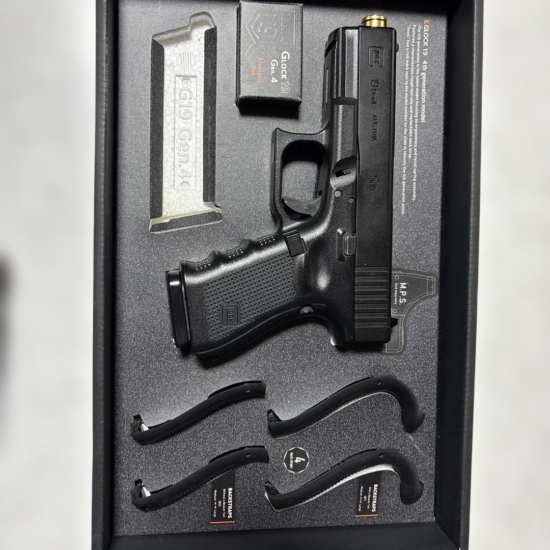 東京マルイ GLOCK19 Gen.4 純正サプレッサー付き