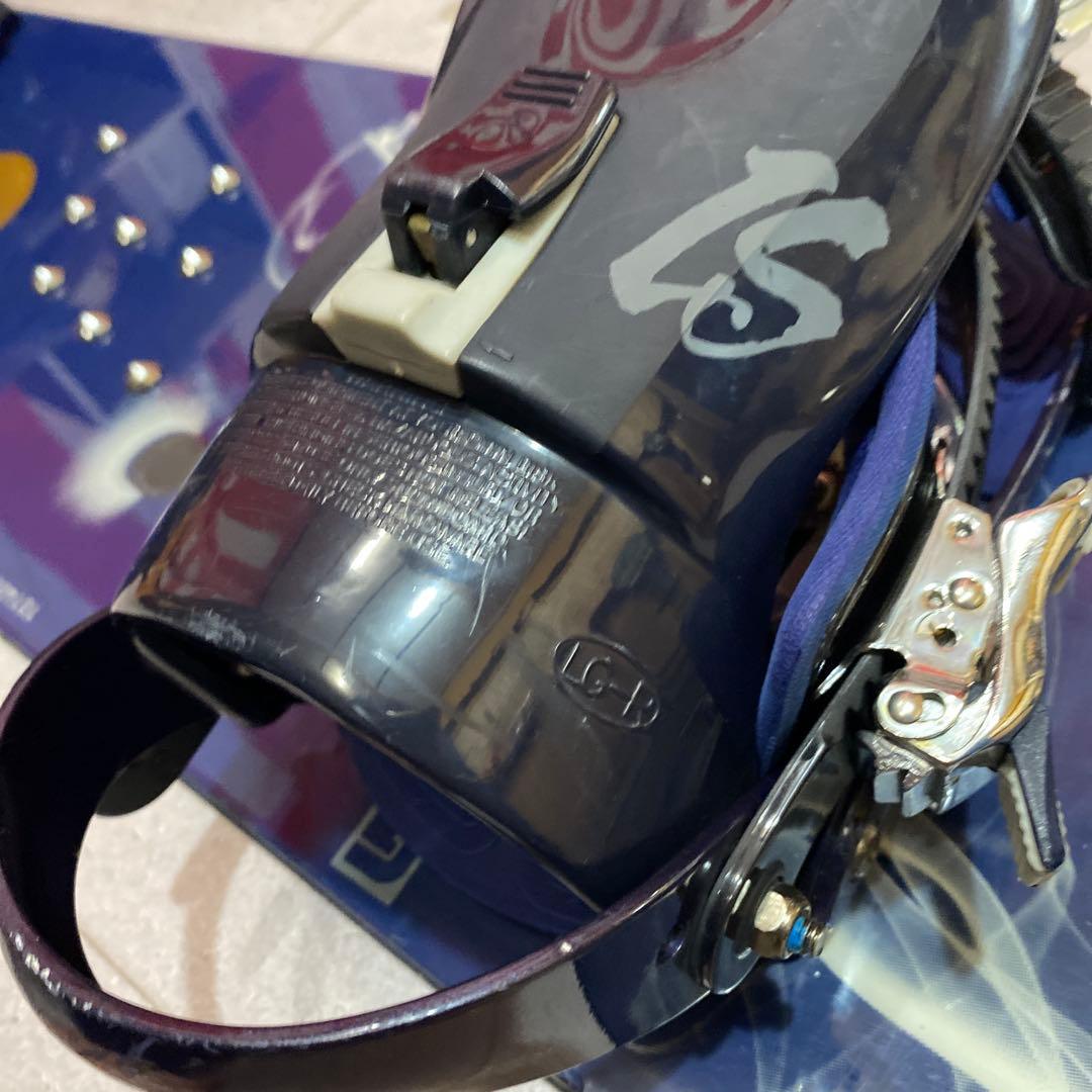 ★BURTON バートン　ヴィンディング　ライド　RIDE スノーボード　セット