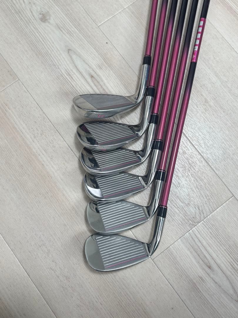 【◎美品】 KISSMARK他　レディースゴルフクラブセット