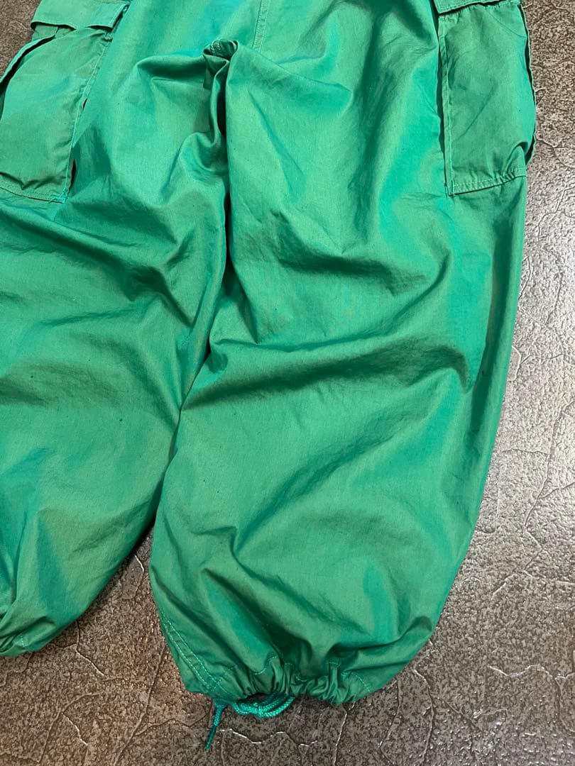 50s 後染め m-51 M カーゴパンツ オーバーパンツ グリーン M-R