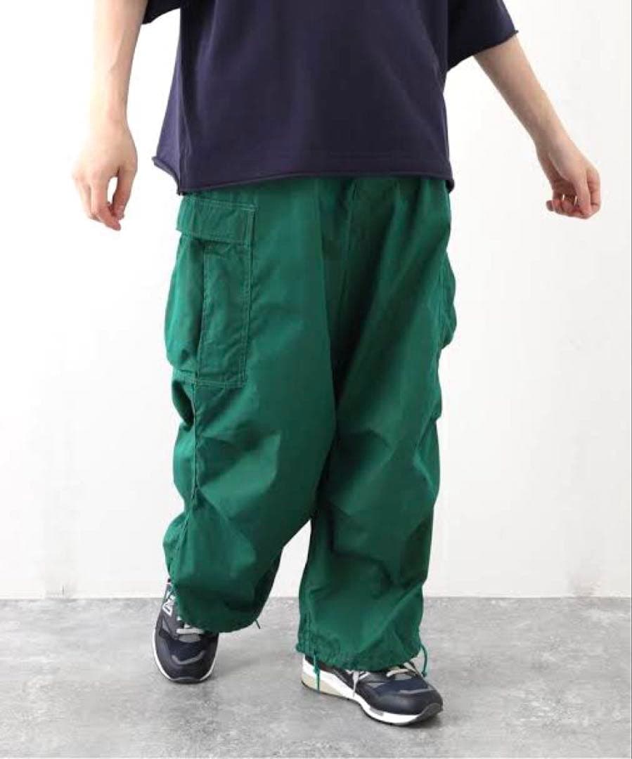 50s 後染め m-51 M カーゴパンツ オーバーパンツ グリーン M-R