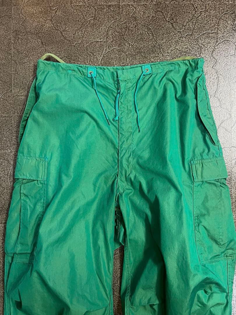 50s 後染め m-51 M カーゴパンツ オーバーパンツ グリーン M-R