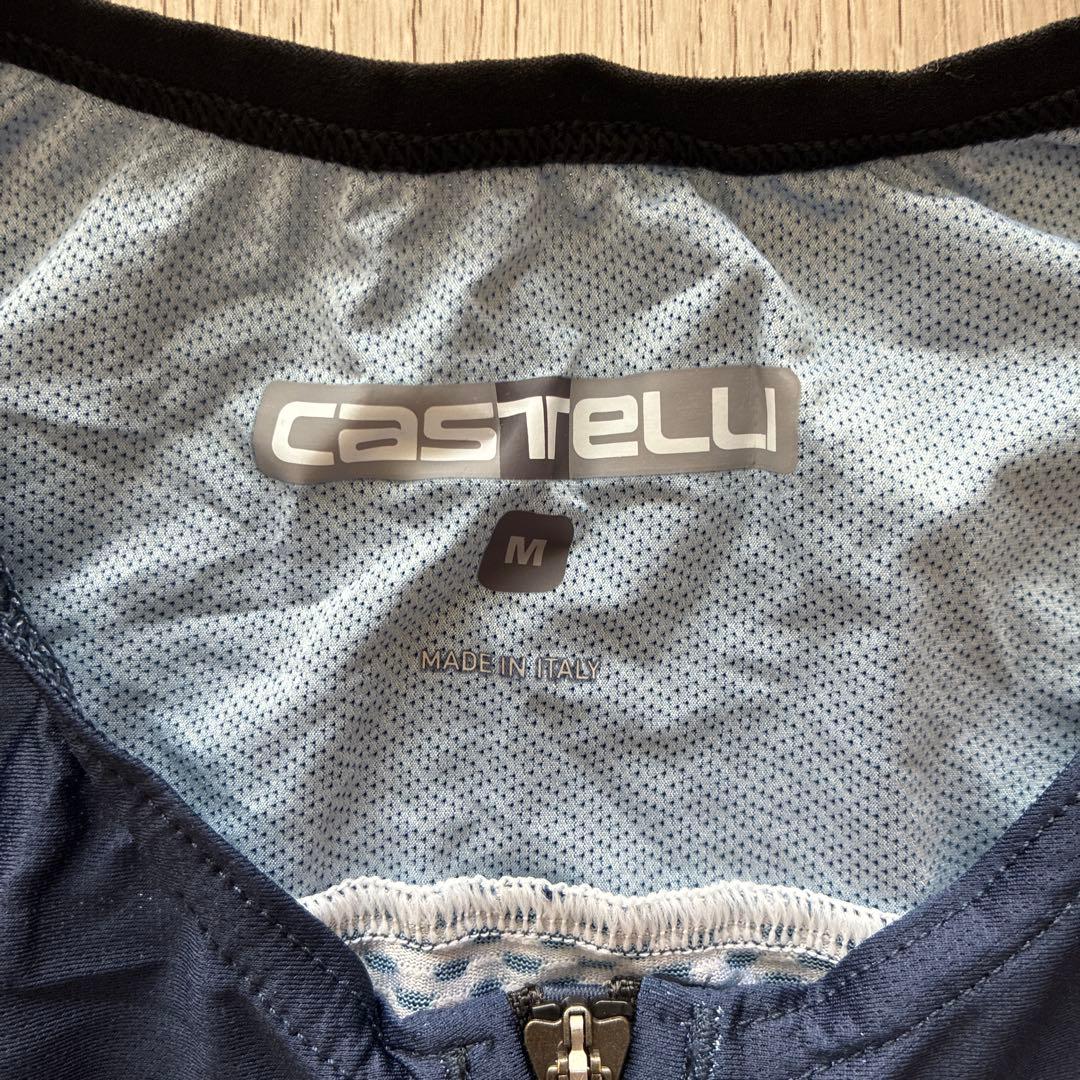 Castelli トライアスロンウェア Mサイズ ネイビー/マルーン