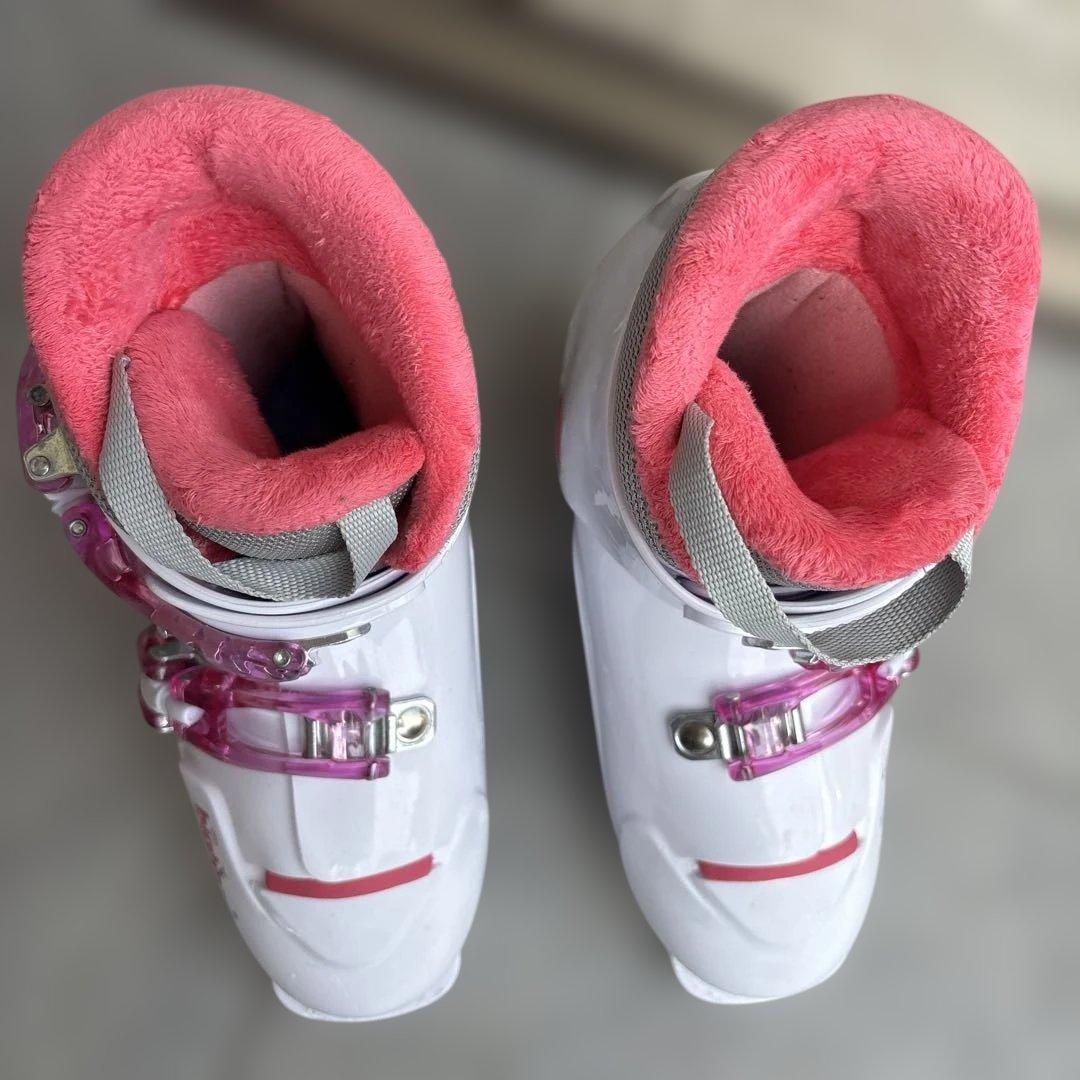 女の子　スキーセット　スキー板　110cm ピンク