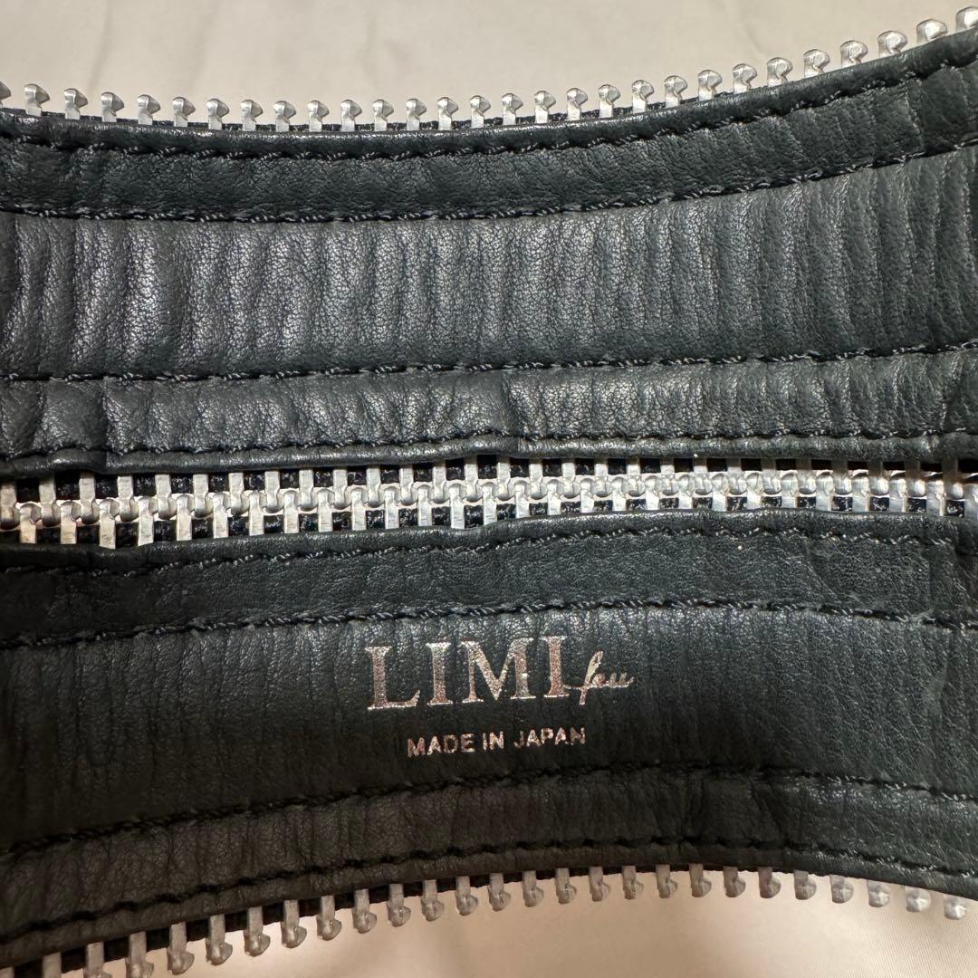 LIMI feu リミフゥ レザーブレスレット 黒　アーカイブ ヨウジ系