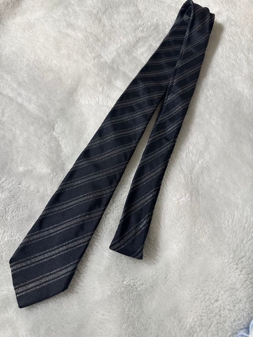 DIORHOMME 05awネクタイ レジメンタル ナロータイ