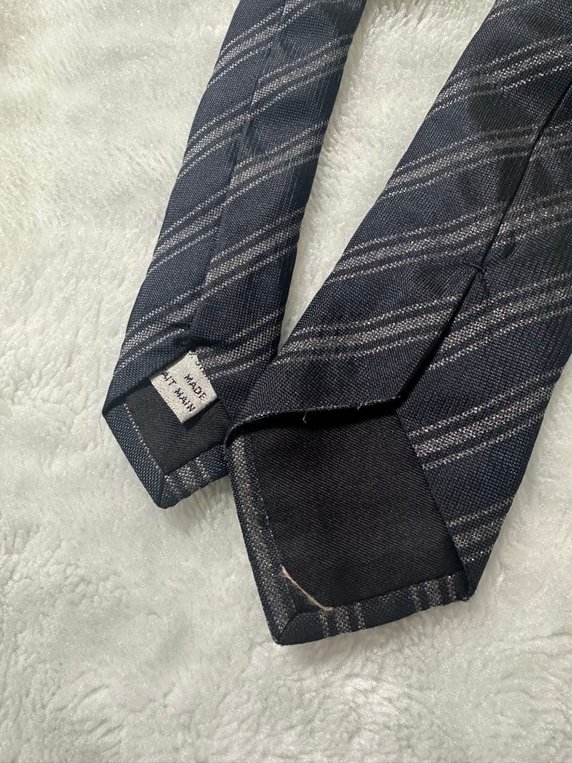 DIORHOMME 05awネクタイ レジメンタル ナロータイ